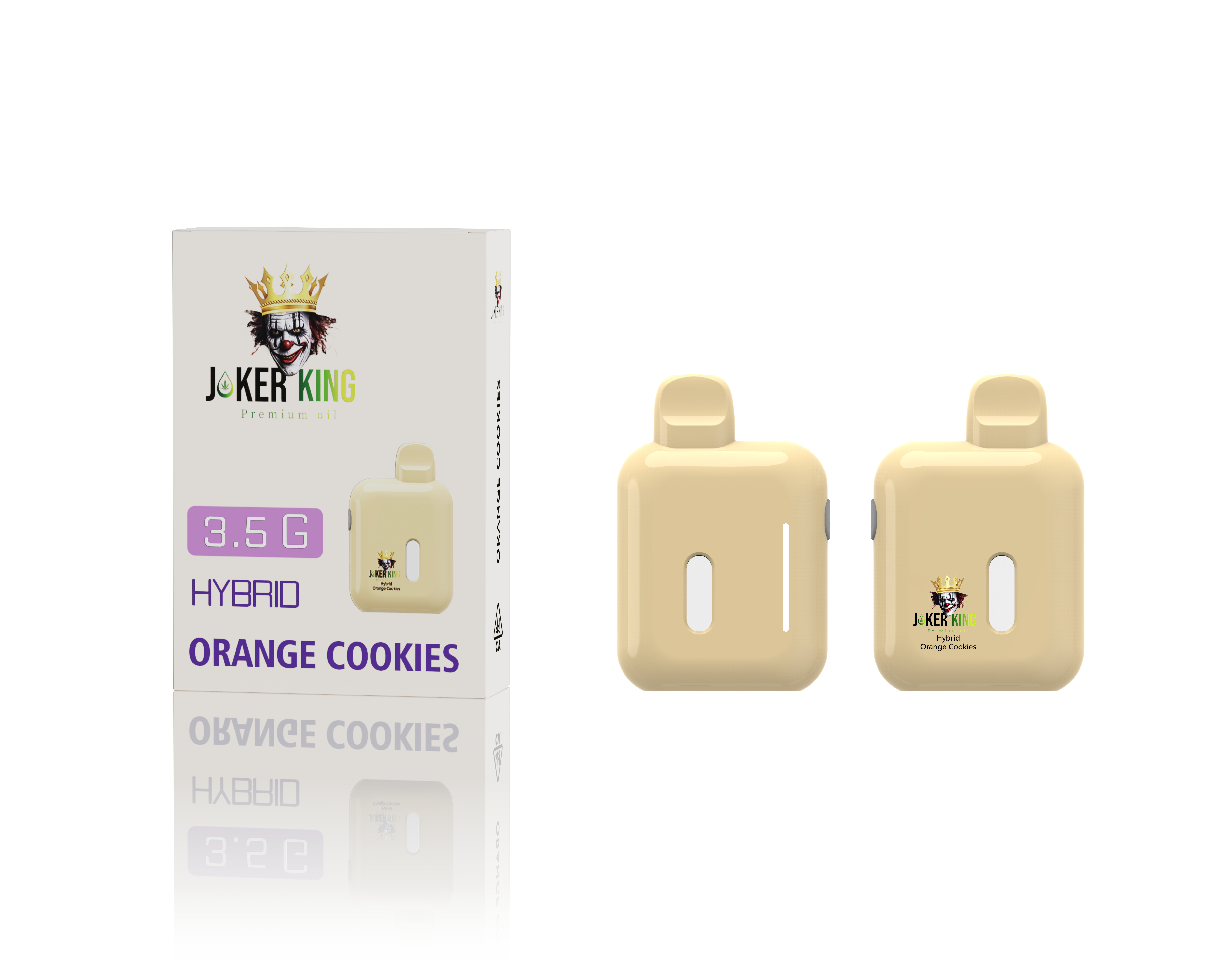 Hybrid Orange Cookies